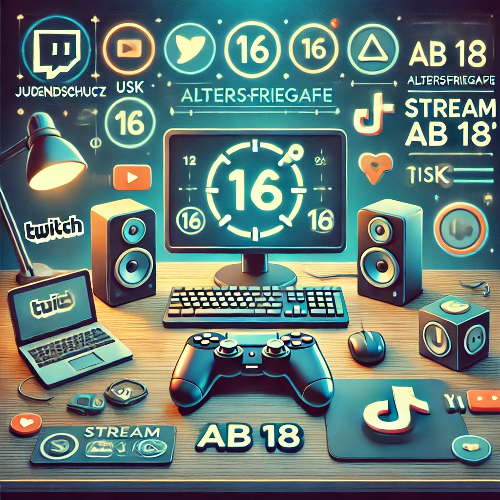 Streaming und Altersfreigabe: Erfahre, welche Jugendschutz-Gesetze für Twitch, YouTube und TikTok gelten