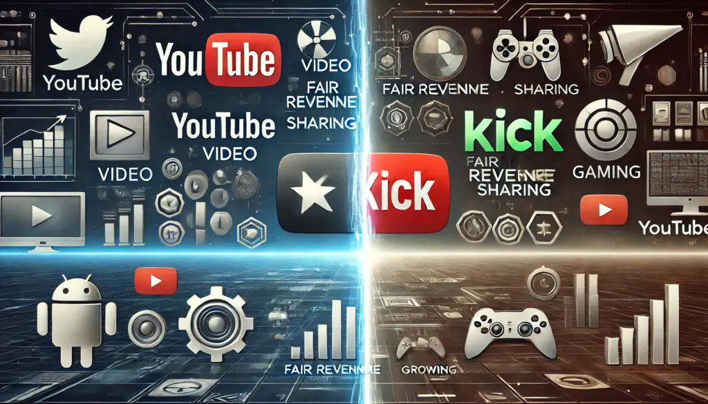 YouTube vs. Kick, Streamingplattform Vergleich, YouTube oder Kick, Monetarisierung Streaming, Live-Streaming Plattformen, Kick Vorteile Nachteile, YouTube Gaming